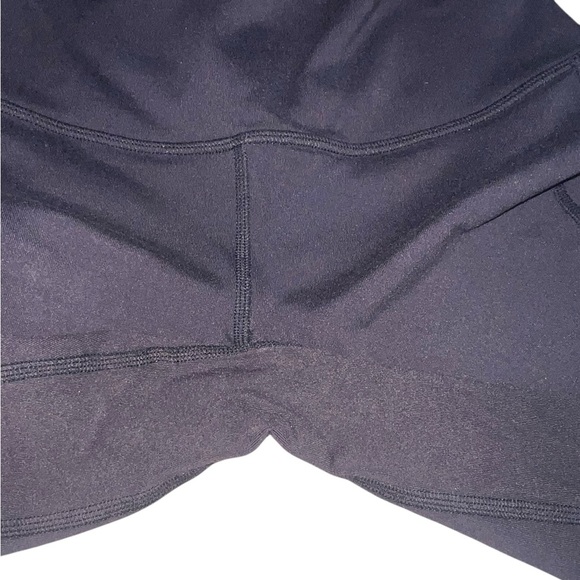 EUC ALO Yoga Leggings with Ruched Detail Black High Waist Size Small - Picture 5 of 6